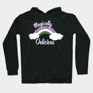 Magically Delicious Genderqueer LGBT Pride Hoodie